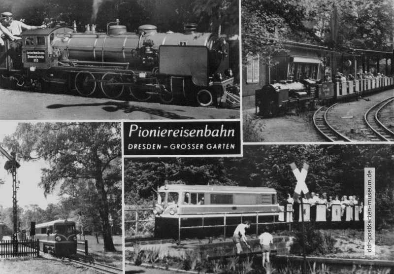 Pioniereisenbahn Dresden - 1977