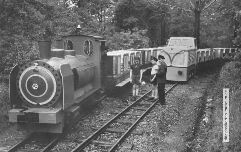 Pioniereisenbahn im Küchwaldpark, Elektroloks - 1960