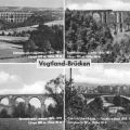 Vogtland-Brücken im Göltzschtal, Elstertal, Syratal und in Plauen - 1967