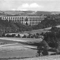 Viadukt im Göltzschtal bei Mylau im Vogtland - 1958