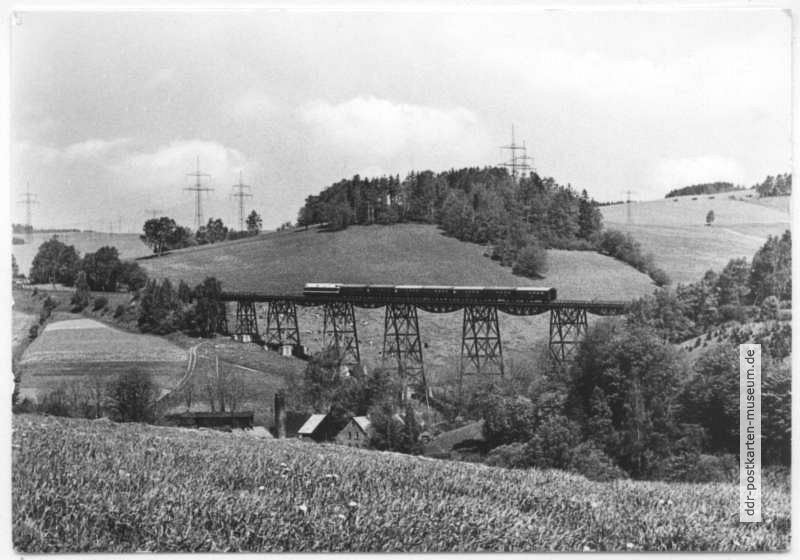 Viadukt bei Markersbach - 1978
