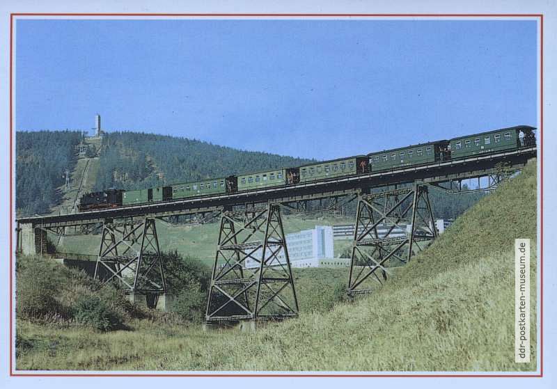 Oberwiesenthaler Eisenbahnbrücke - 1988
