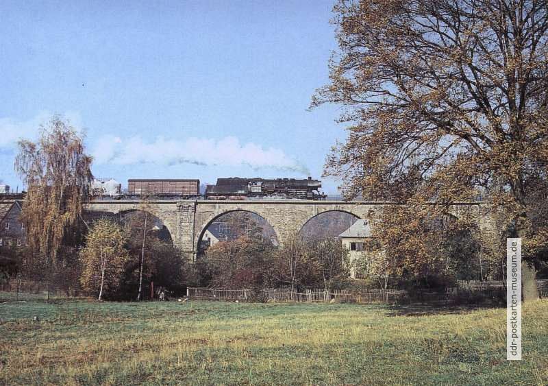 Rödlitzer Viadukt (Baujahr 1879), Gewölbebrücke - 1988