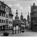 Sangerhausener Straße, Blick zur St. Andreas-Kirche und Stadtturm - 1962