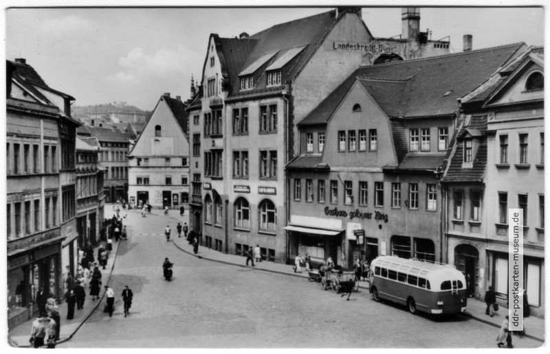 Hallesche Straße, "Gasthaus goldener Ring" - 1957