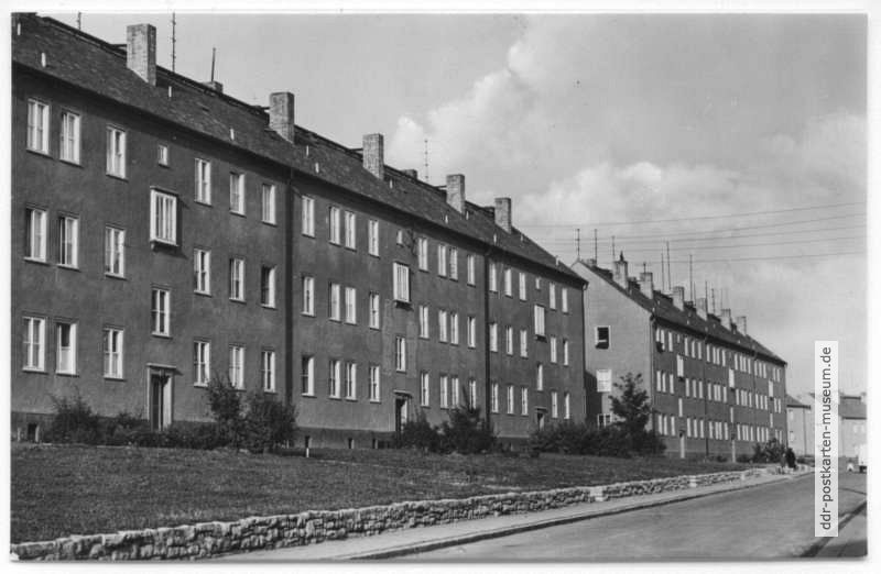 Neubauten der Ernst-Thälmann-Siedlung - 1961