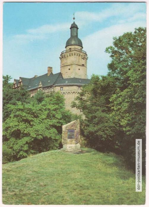Museum Burg Falkenstein im Selketal, Eike-von-Repgow-Stein - 1980