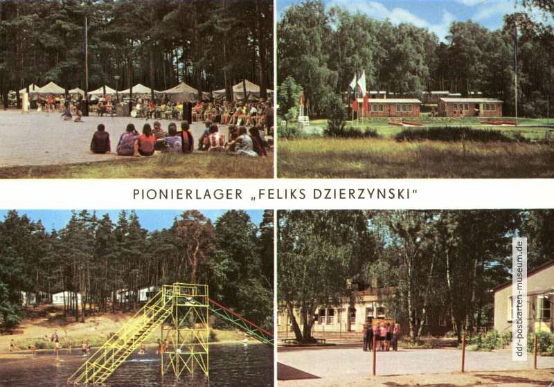 Pionierlager des MfS "Feliks Dzierzynski" in Bad Saarow-Pieskow - 1974