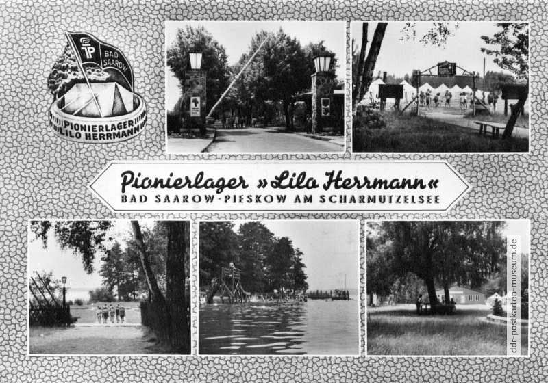 Pionierlager "Lilo Herrmann" in Bad Saarow-Pieskow - 1963