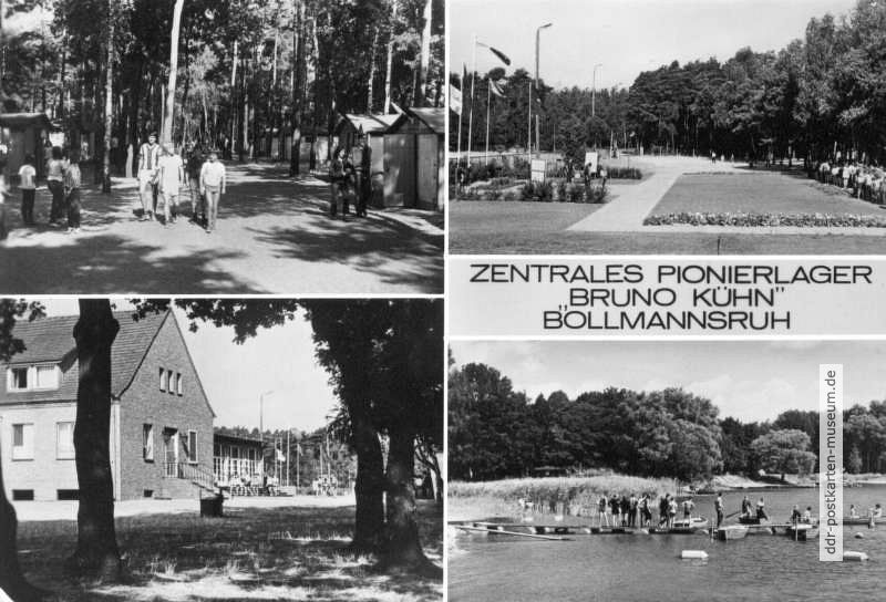 Zentrales Pionierlager "Bruno Kühn" in Bollmannsruh - 1985