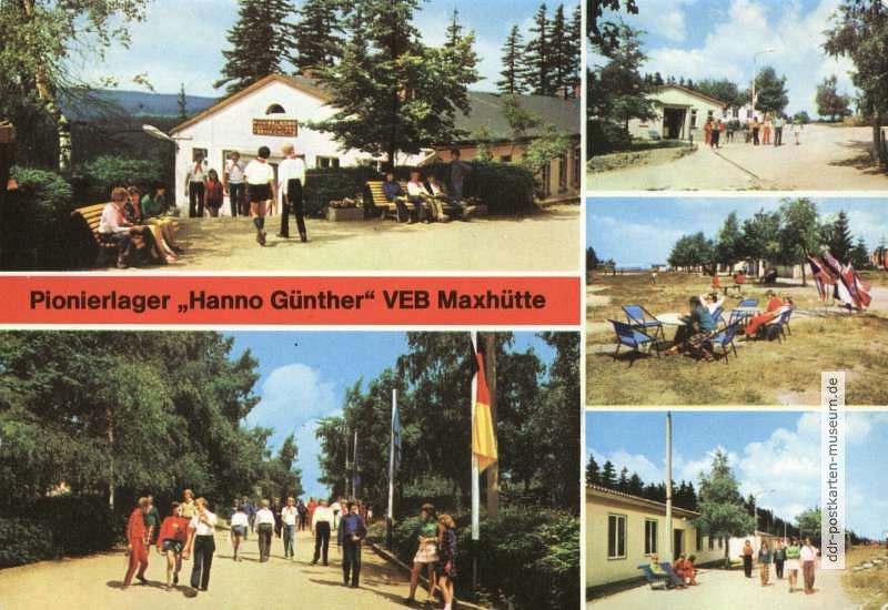 Pionierlager des VEB Maxhütte "Hanno Günther" in Gottesberg - 1980