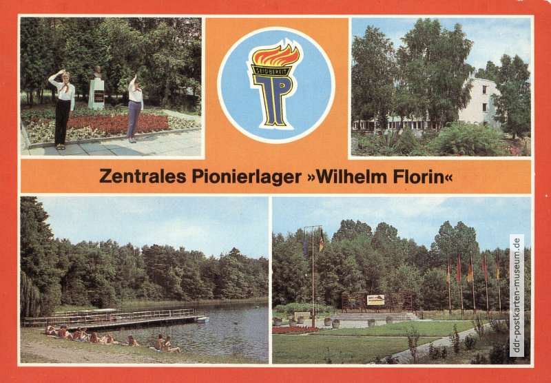 Zentrales Pionierlager "Wilhelm Florin" in Prebelow (Kreis Neuruppin) - 1985