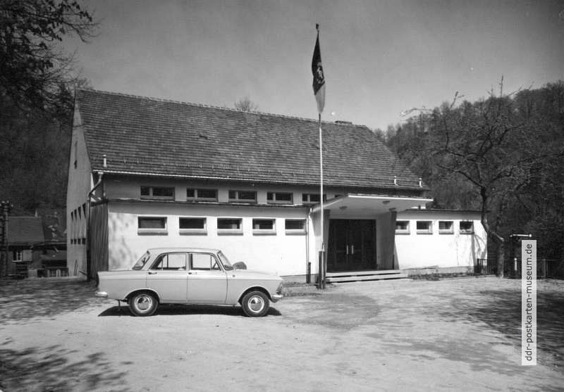 Kinderferienlager "Völkerfreundschaft" der LVB in Rentzschmühle (Vogtland) - 1972