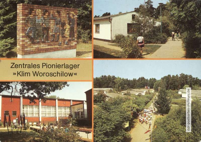 Zentrales Pionierlager "Klim Woroschilow" bei Templin - 1988