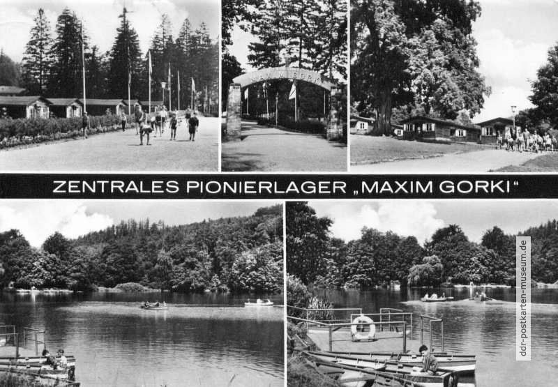 Zentrales Pionierlager "Maxim Gorki" in Wilhelmsthal bei Eisenach - 1969