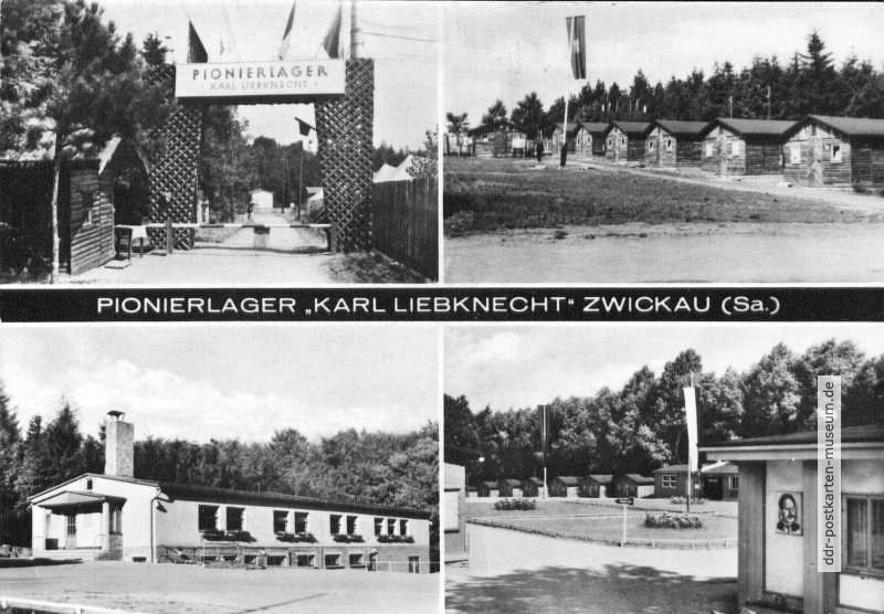 Pionierlager "Karl Liebknecht" bei Zwickau - 1968