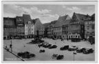 Obermarkt mit Brunnendenkmal - 1954
