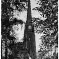 Blick aus den Parkanlagen auf die Jakobikirche - 1956