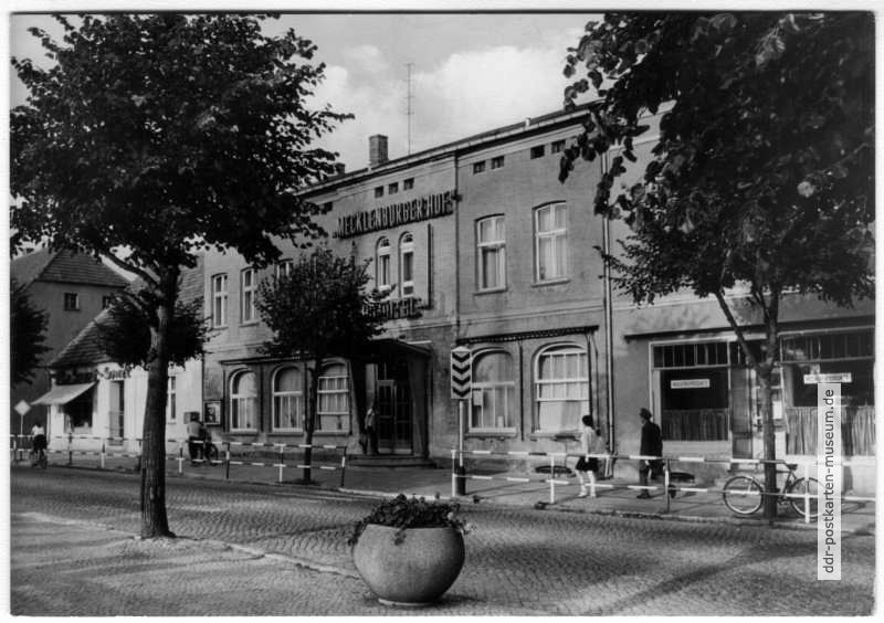 HO-Hotel "Mecklenburger Hof" - 1973