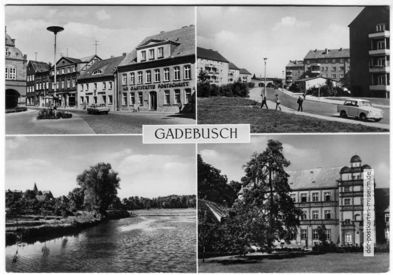 HO-Gaststätte "Fortschritt", Rosa-Luxemburg-Straße, Burgsee, Internat der Oberschule - 1976