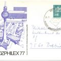 Ganzsache vom Philatelisten-Verband der DDR von 1977 - 10 Pfennig Dauerserie, Neptunbrunnen