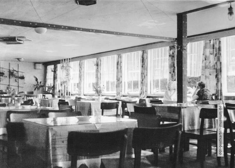 Frauenwald (Thüringen), "Cafe Lenkgrund" - 1963