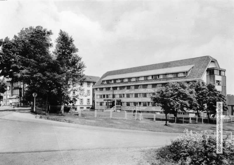 Oberhof, FDGB-Urlauberwohnheim "Georgi Dimitroff" - 1974