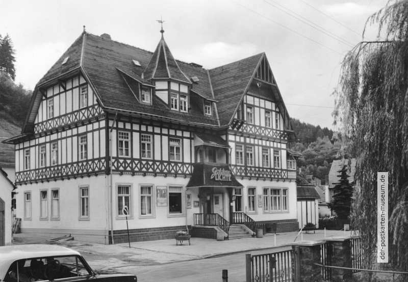 Unterweißbach, FDGB-Erholungsheim "Goldene Lichte" - 1988