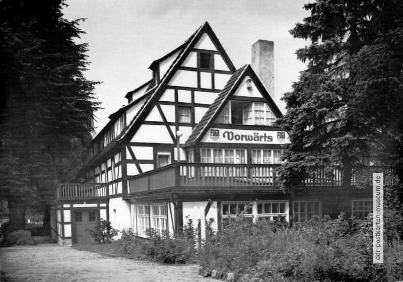 Wehlen, FDGB-Erholungsheim "Vorwärts" - 1970
