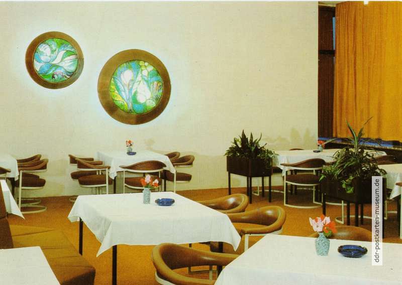 Zinnowitz, FDGB-Ferienheim "Roter Oktober", Tanzrestaurant - 1983