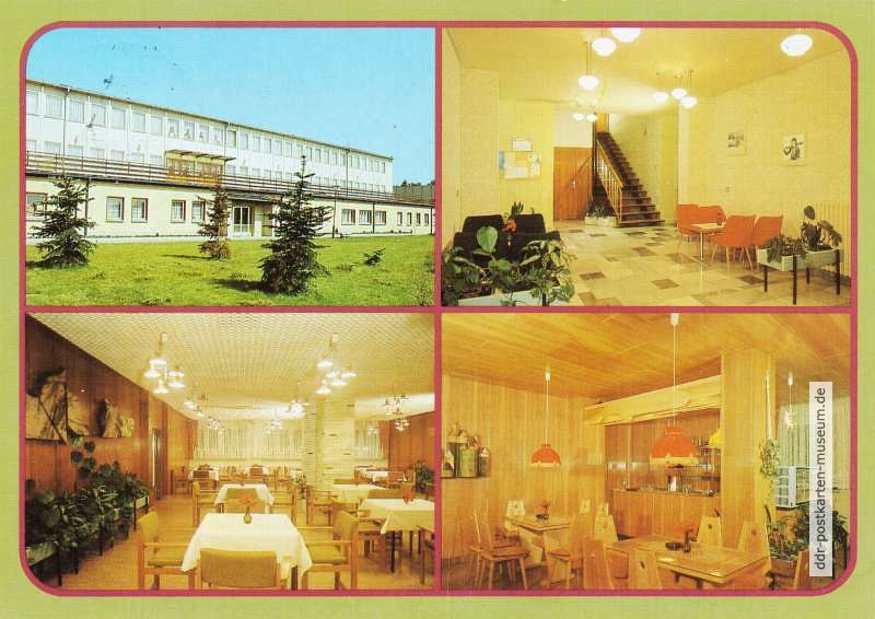 Gottesberg (Erzgebirge), Betriebsferienheim des VEB Maxhütte Unterwellenborn - 1989
