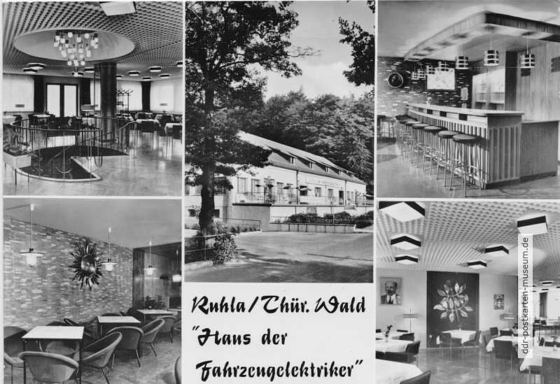 "Haus der Fahrzeugelektriker", Ferienheim des VEB Fahrzeugelektronik Ruhla - 1979