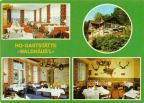 Bad Schandau, HO-Gaststätte "Waldhäusl" mit Baude und Jagdzimmer - 1982