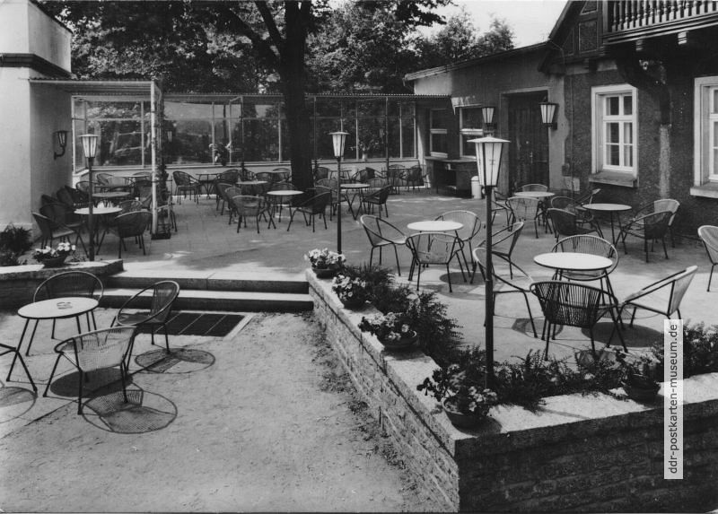 Steina, Berggaststätte "Schwedenstein" - 1969