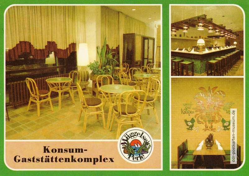 Konsum-Gaststättenkomplex "Müggelseeperle" - 1983