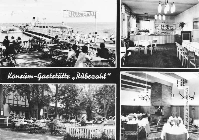 Berlin-Köpenick, Konsum-Gaststätte "Rübezahl" am Müggelsee - 1969