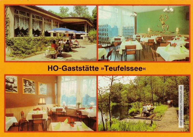HO-Gaststätte "Teufelssee" - 1984