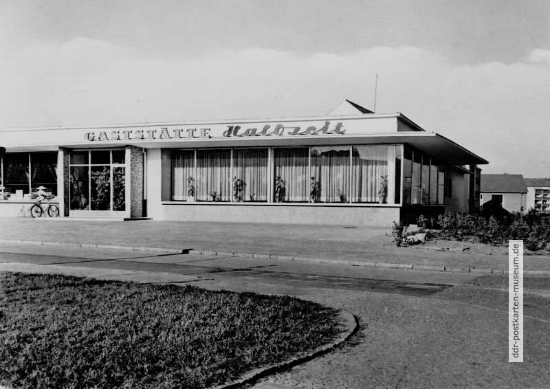 Eisenhüttenstadt, HO-Gaststätte "Halbzeit" - 1964