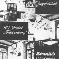 Bärenfels (Erzgebirge), HO-Hotel "Felsenburg" mit Jagdstübel  - 1976