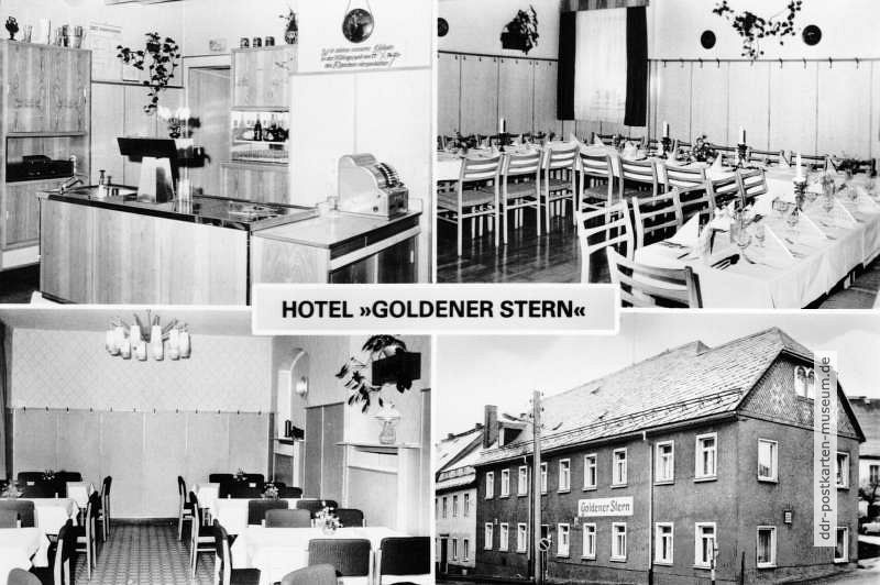 Sayda, Hotel "Goldener Stern" - 1985
