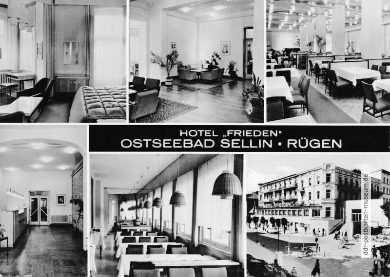 Sellin, Hotel "Frieden" - 1977