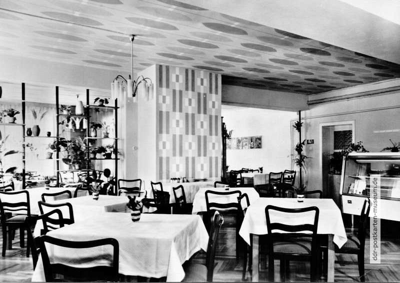 Wildenthal (Erzgebirge), Gaststätte im Konsum-Hotel "Am Auersberg" - 1964