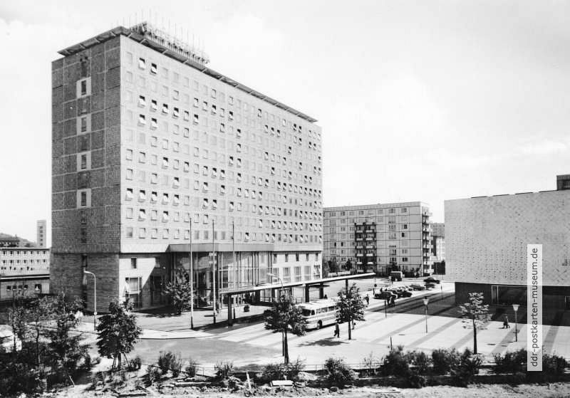 Berlin-Mitte, Hotel "Berolina" an der Karl-Marx-Allee - 1968