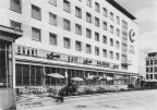 Eisenhüttenstadt, Hotel "Lunik" mit Terrassencafe - 1968