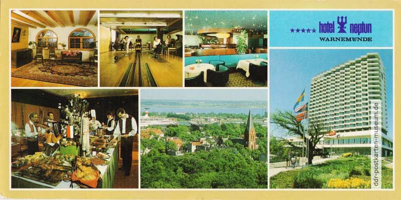 Warnemünde, 5-Sterne-Hotel "Neptun" - 1986