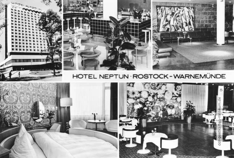 Warnemünde, Hotel "Neptun" - 1981
