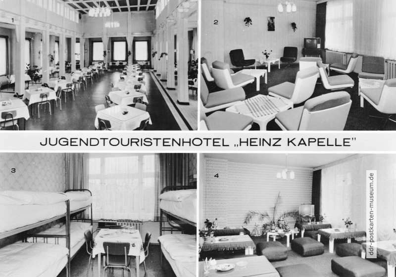 Binz, Jugendtouristenhotel "Heinz Kapelle" - 1976