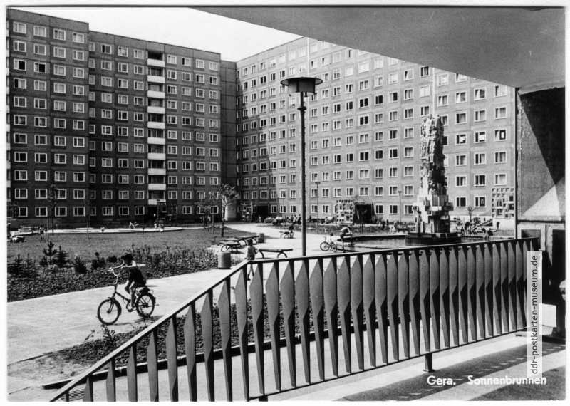 Neubaukomplex an der Birkenstraße - 1976
