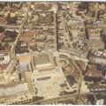 Blick auf das Stadtzentrum mit Haus der Kultur - 1989 