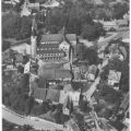 Blick auf die Stiftskirche aus der Vogelperspektive - 1975